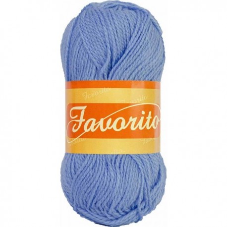 Estambre Favorito 50 gr 125 m Azul Cielo