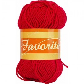 Estambre Favorito 50 gr 125 m Rojo