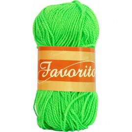 Estambre Favorito 50 gr 125 m Verde Fluorescente