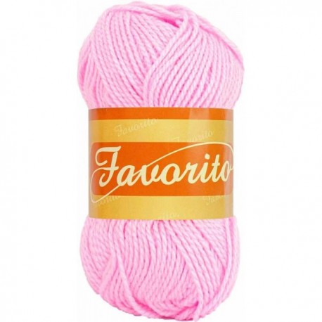 Estambre Favorito 50 gr 125 m Rosa