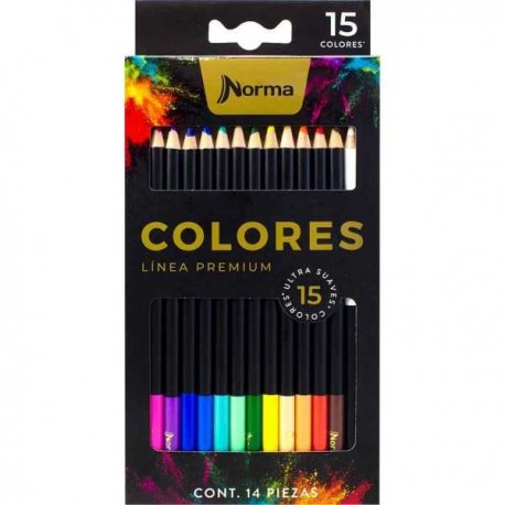 Colores Norma Premium c/15