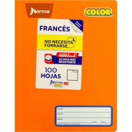 Cuaderno Francés Cosido Doble Raya Norma Color 360°